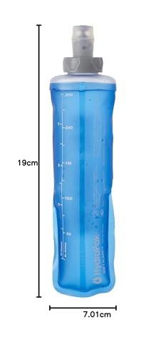 Salomon Soft Flask 250ml/8oz 28 Frasco de Hidratación Suave Unisex, Comodidad, Válvula de alto flujo, Fácil de usar, Azul