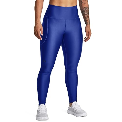 Under Armour Heatgear Armour - Leggings de Cintura Alta Antideslizantes con Bolsillos para Mujer