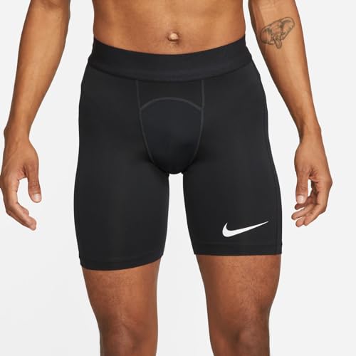 NIKE DH8128-010 M NK DF Strike NP Short Shorts Hombre Black/White Tamaño M