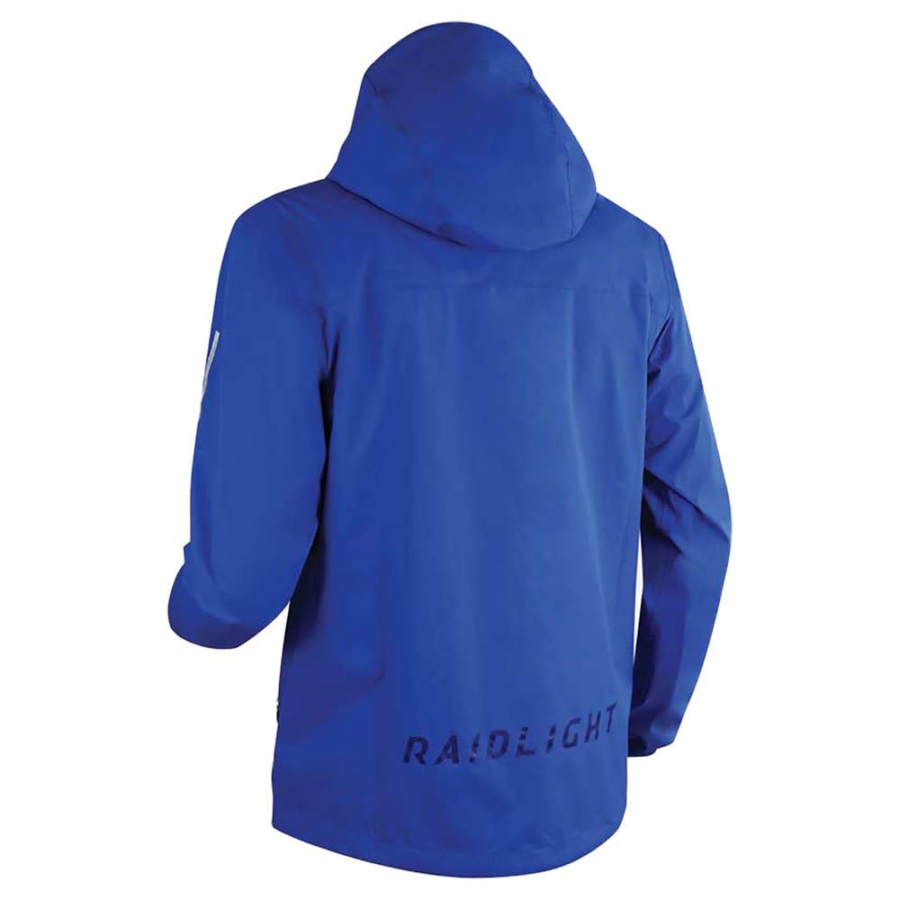 RaidLight - Chaqueta de trail running impermeable para hombre, talla L, azul, L