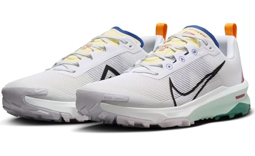 Nike React Terra Kiger 9, Zapatillas para Correr Hombre, White Black Court Blue Cedar, 43 EU