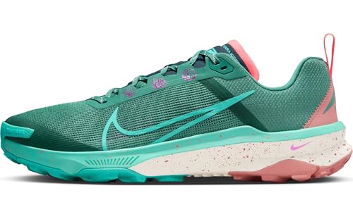 Nike React Terra Kiger 9, Zapatillas para Correr Hombre, Bicoastal Green Frost Armory Navy, 38.5 EU