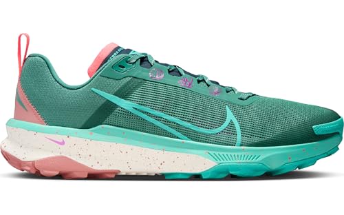 Nike React Terra Kiger 9, Zapatillas para Correr Hombre, Bicoastal Green Frost Armory Navy, 38.5 EU