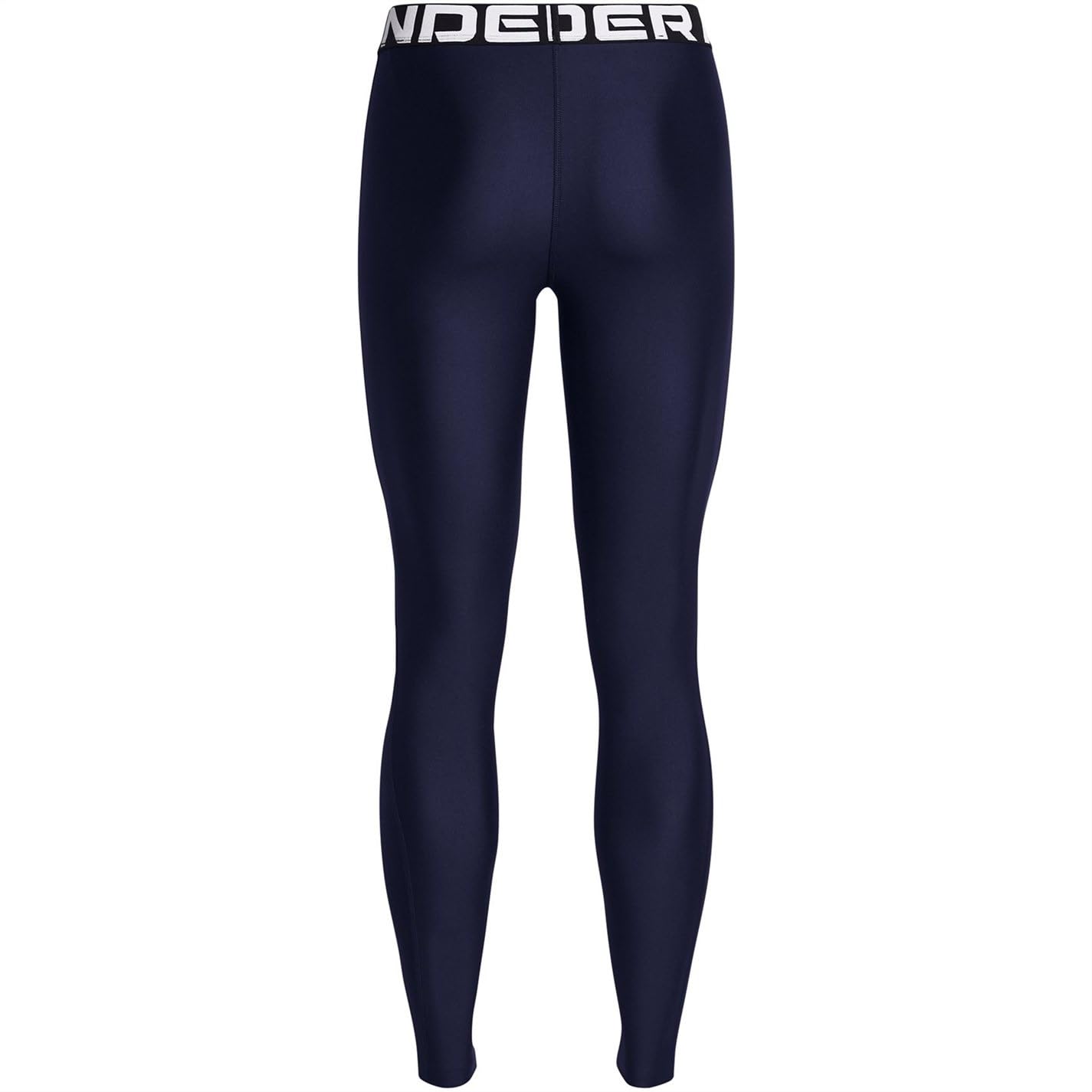 Under Armour Leggings deportivos HG Authentics para mujer, azul marino, M