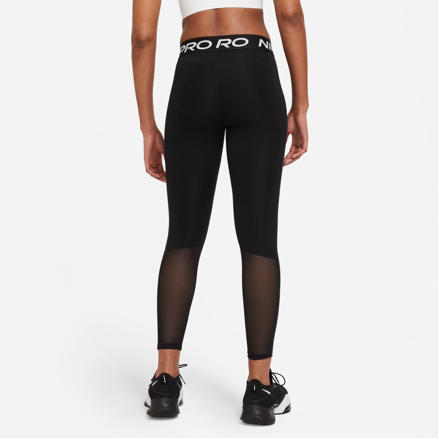 Nike Mujer Leggings, Black/(White), XS