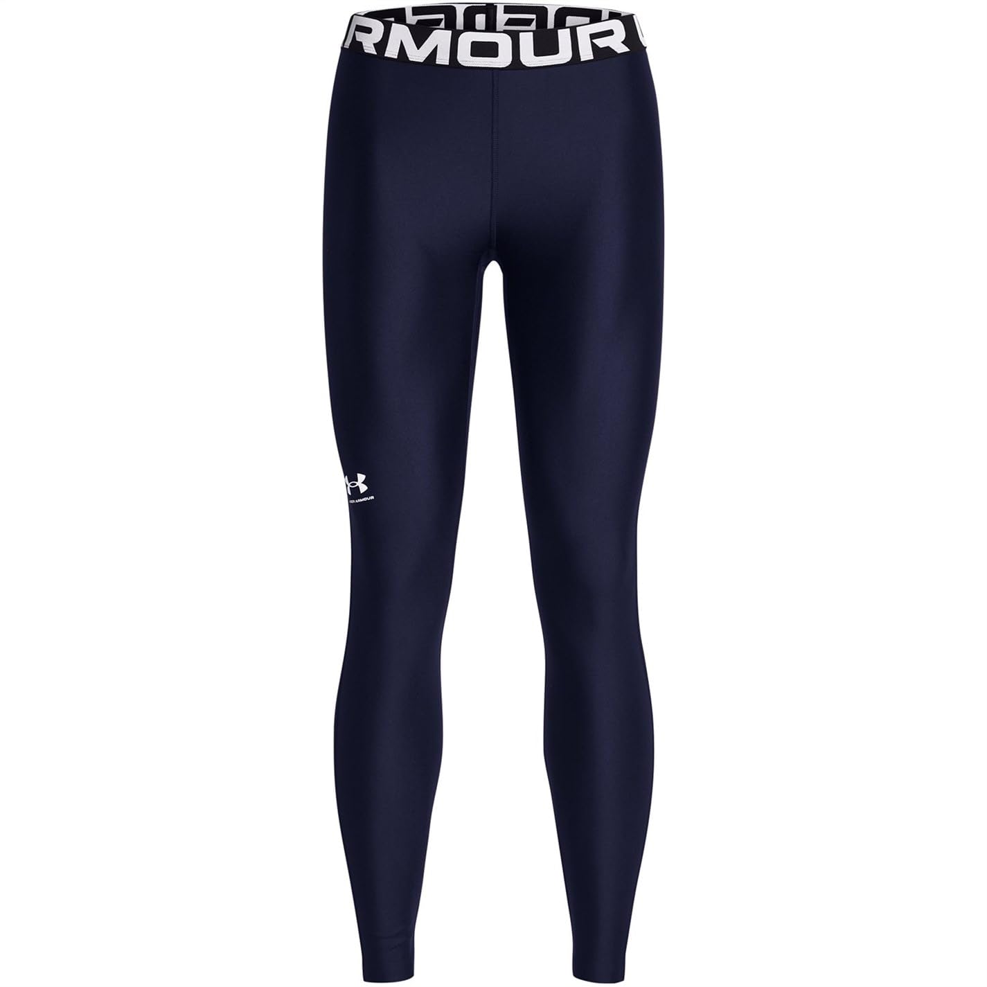 Under Armour Leggings deportivos HG Authentics para mujer, azul marino, M