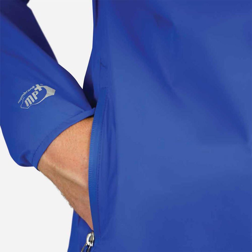 RaidLight - Chaqueta de trail running impermeable para hombre, talla L, azul, L