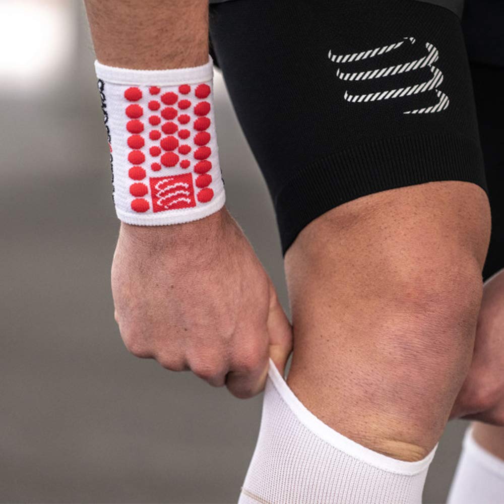 COMPRESSPORT Sweatbands 3d.dots, Soldador Unisex Adulto, Negro, Talla Unica