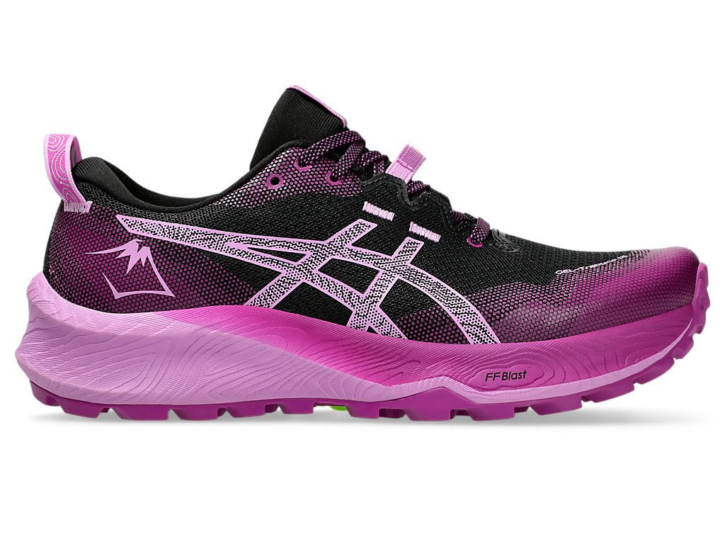 Asics Gel-Trabuco 12, Sneaker Mujer, Black Lavanda Glow, 37 EU