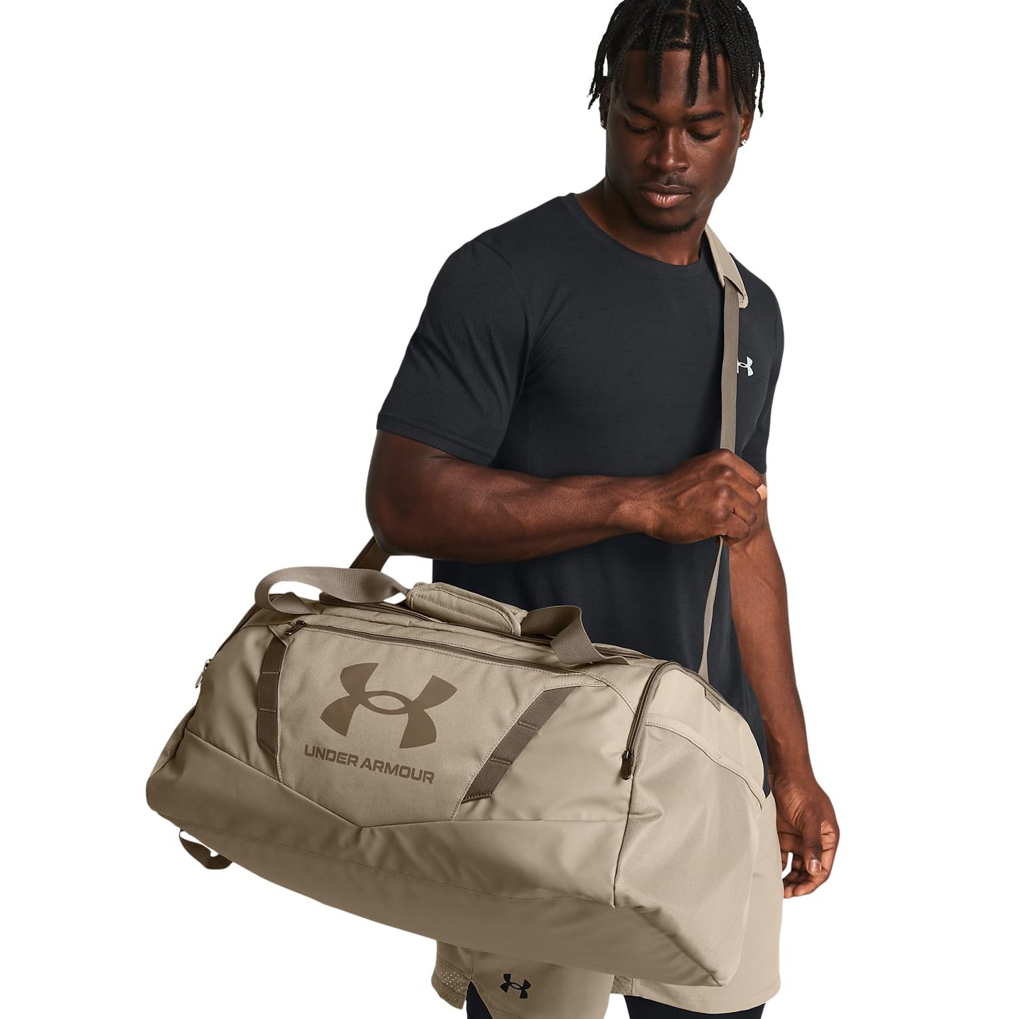 Under Armour Unisex Contain Duo Duff MD, Timberwolf Taupe, Talla estándar, Undeniable 5.0 Bolsa de Lona