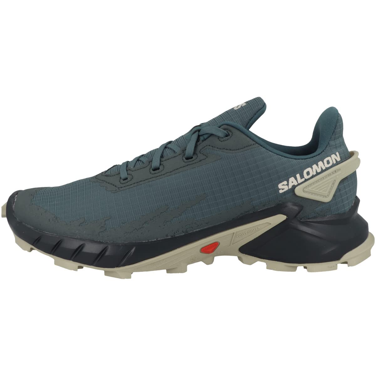 SALOMON Shoes ALPHACROSS 4, Zapatillas de Trail Running Hombre, Stargazer/Carbon/Moss Gray, 46 2/3 EU