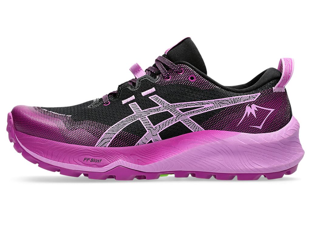 Asics Gel-Trabuco 12, Sneaker Mujer, Black Lavanda Glow, 37 EU