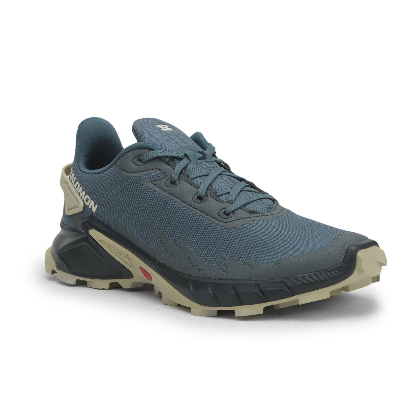 SALOMON Shoes ALPHACROSS 4, Zapatillas de Trail Running Hombre, Stargazer/Carbon/Moss Gray, 46 2/3 EU