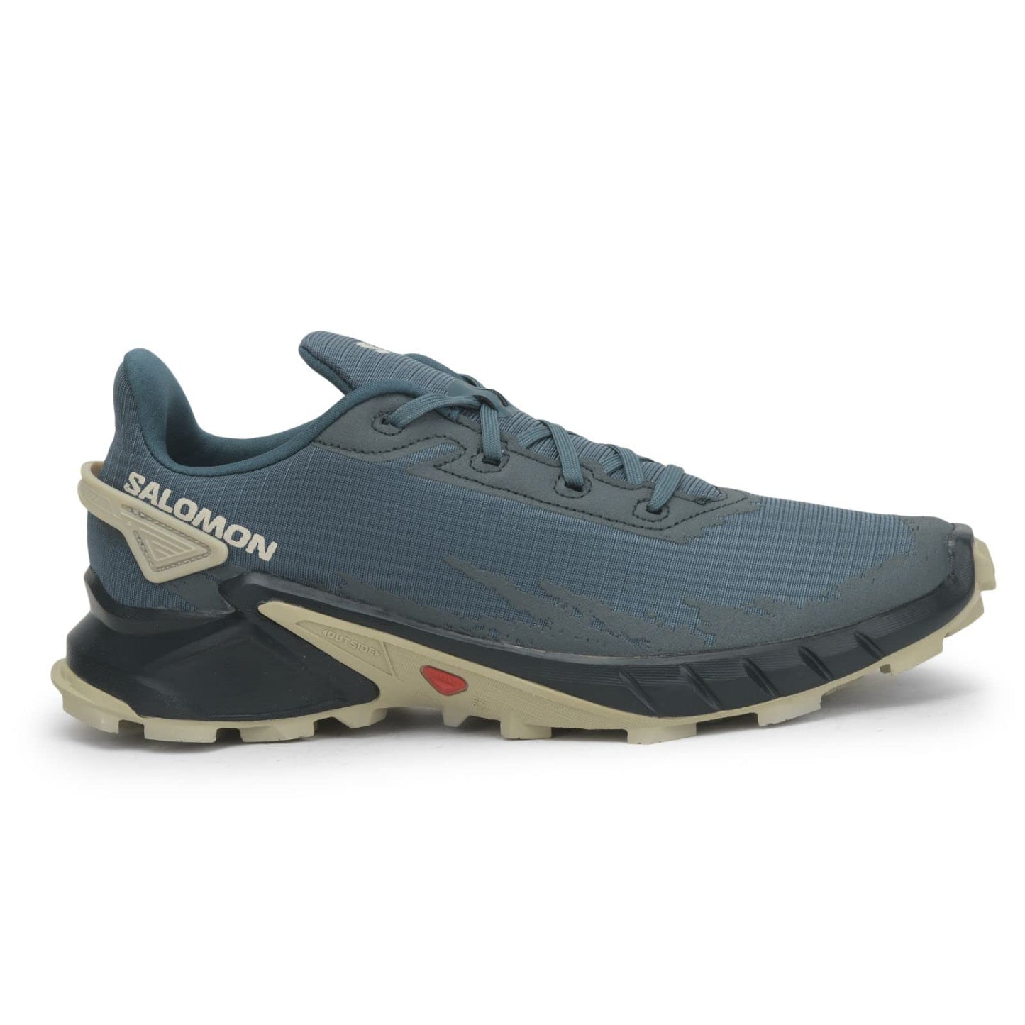 SALOMON Shoes ALPHACROSS 4, Zapatillas de Trail Running Hombre, Stargazer/Carbon/Moss Gray, 46 2/3 EU