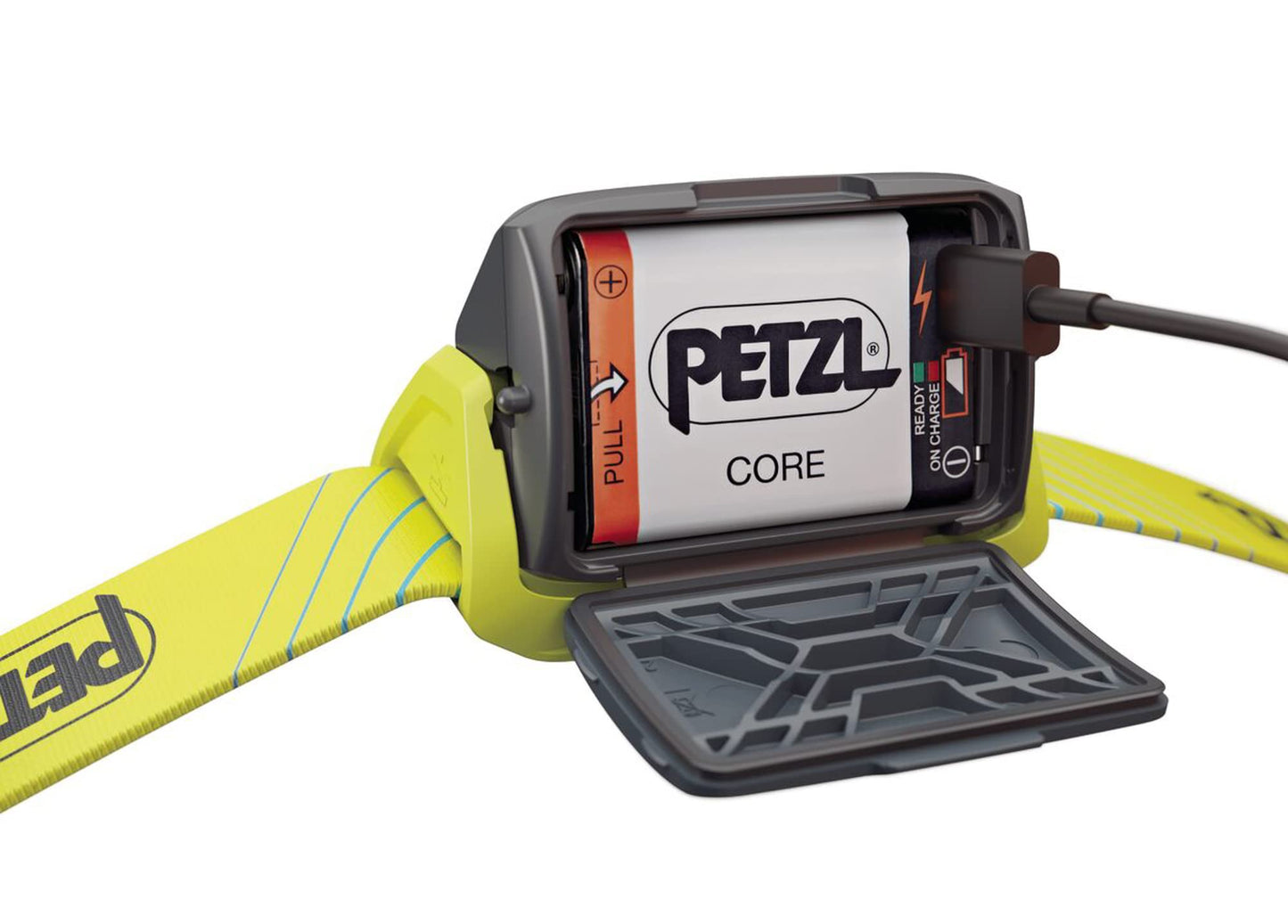 PETZL Linterna TIKKA CORE - Unisex, Amarillo, Talla Única