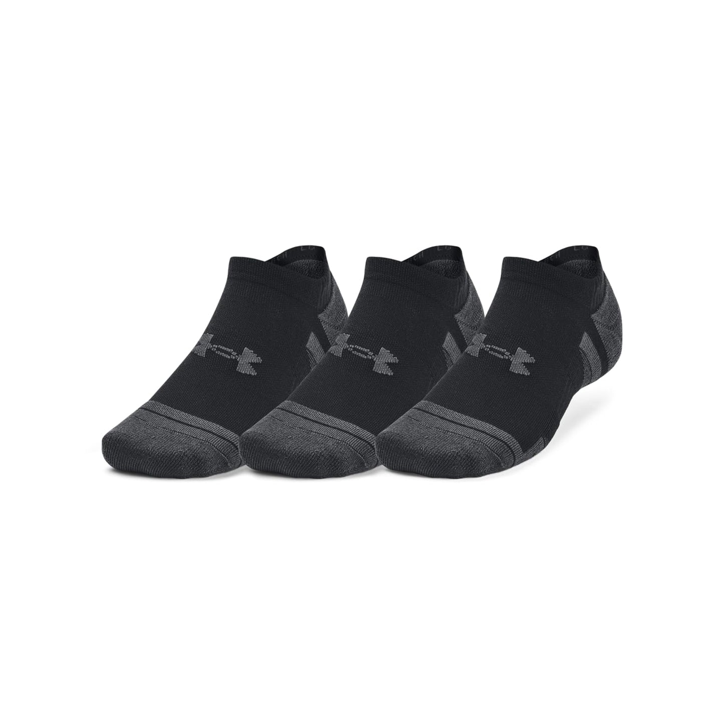 Under Armour UA Performance Tech 3pk NS, Unisex Adulto, Negro Black Jet Gray, M