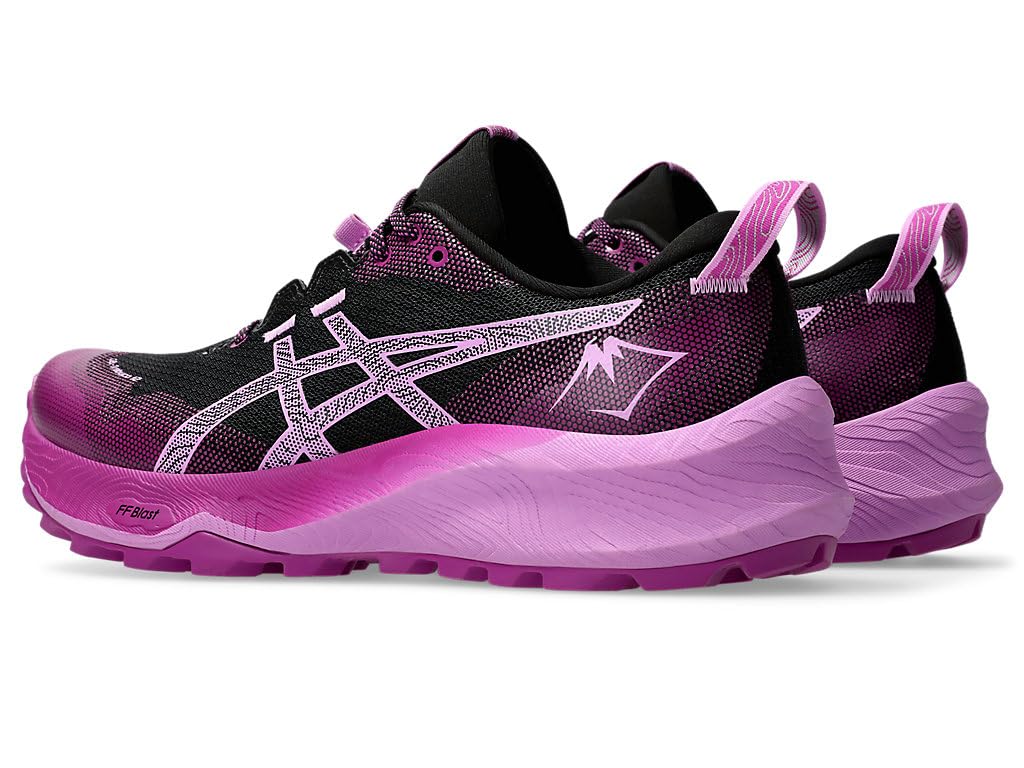 Asics Gel-Trabuco 12, Sneaker Mujer, Black Lavanda Glow, 37 EU