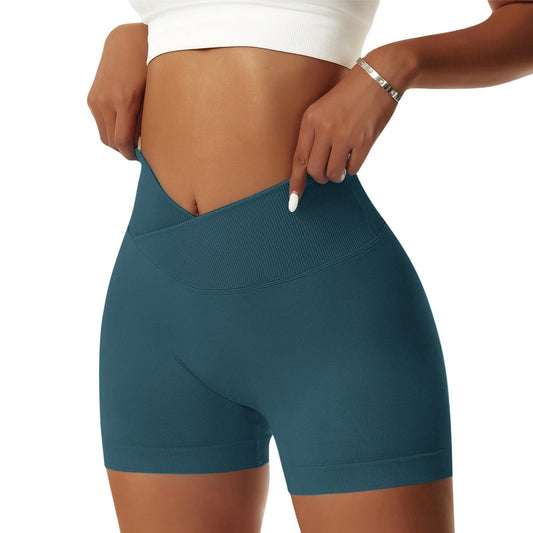 Vertvie Pantalones Cortos Mujer Short Mallas Deportivo Leggins Cortos Boxer Push Up para Mujer Cintura Alta Ejercicio Motociclista Scrunch Butt para Running Yoga Fitness Jogging