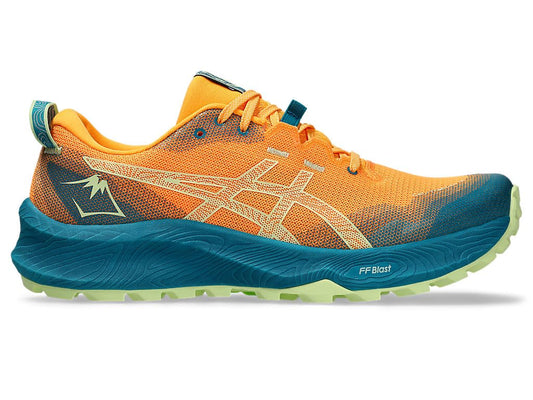 Asics Gel-Trabuco 12, Sneaker Hombre, Estadio Orange Cool Matcha, 40.5 EU