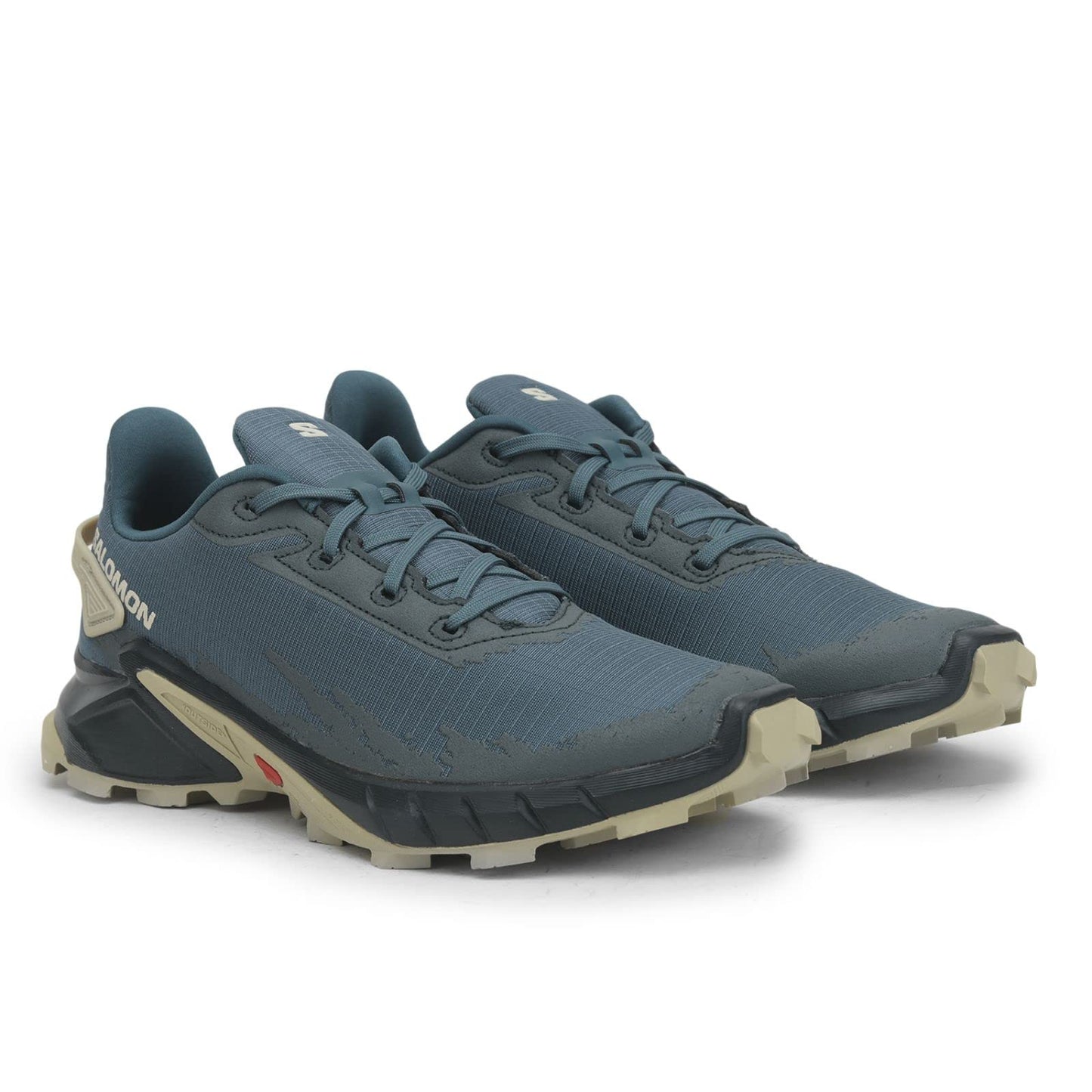 SALOMON Shoes ALPHACROSS 4, Zapatillas de Trail Running Hombre, Stargazer/Carbon/Moss Gray, 46 2/3 EU