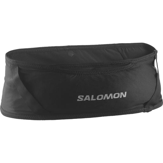 Salomon Pulse Cinturón Unisexo, Trail Running Senderismo MTB, Ajuste ceñido, Almacenamiento inteligente, Versatilidad al aire libre, Negro, M