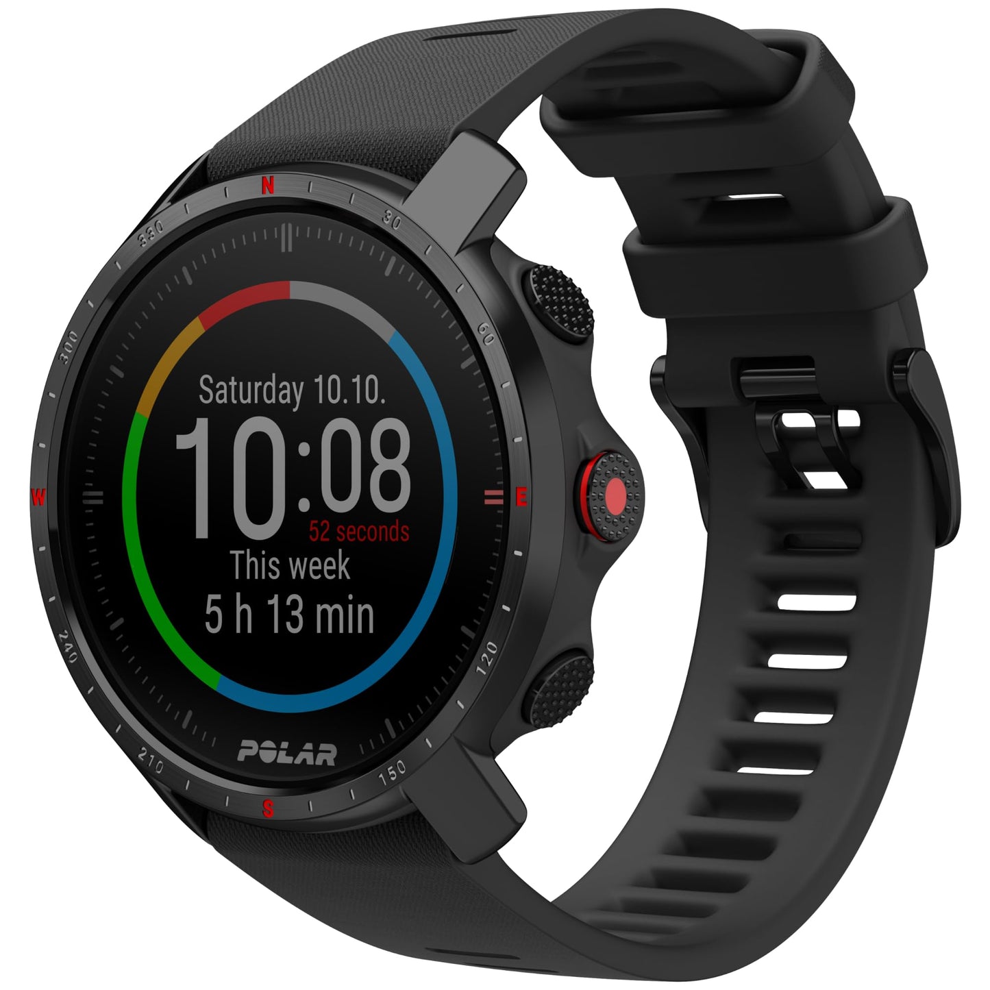 Polar Grit X Pro- GPS Multisport Smartwatch- Durabilidad Militar, Cristal de Zafiro, FC en la Muñeca, Batería de Larga Duración, Orientación, Para Deportes al Aire libre, Trail Running, Senderismo