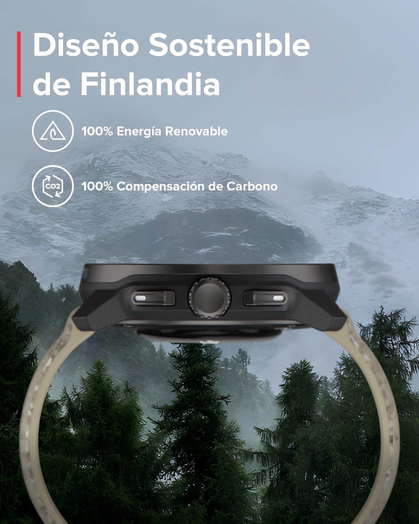 Suunto Race S Reloj Correr con Pantalla Táctil AMOLED, Reloj Deportivo GPS de Doble Frecuencia, Seguimiento de HRV y Sueño, Plan de Entrenamiento Basado en IA, Mapas Offline Gratuitos