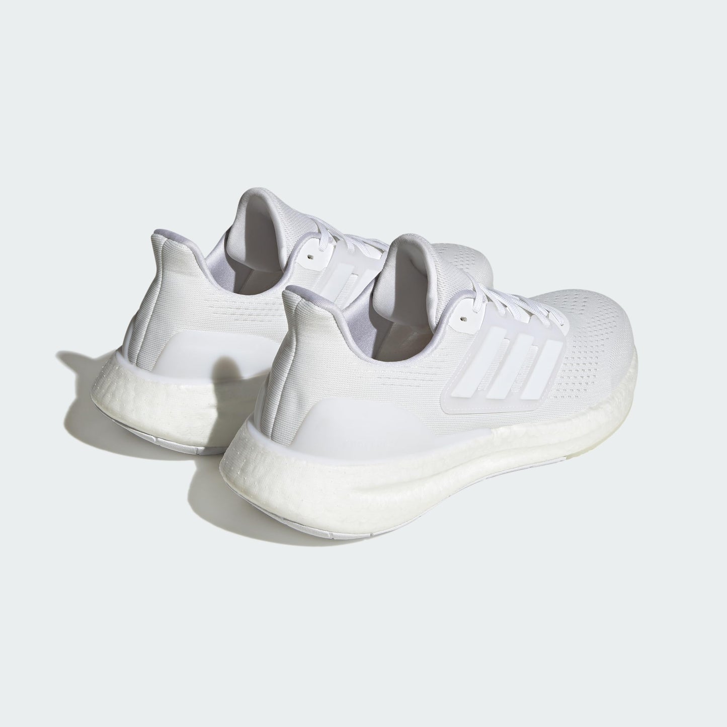 adidas Pureboost 23 Shoes, Low Hombre, FTWR White/FTWR White/Core Black, 36 EU