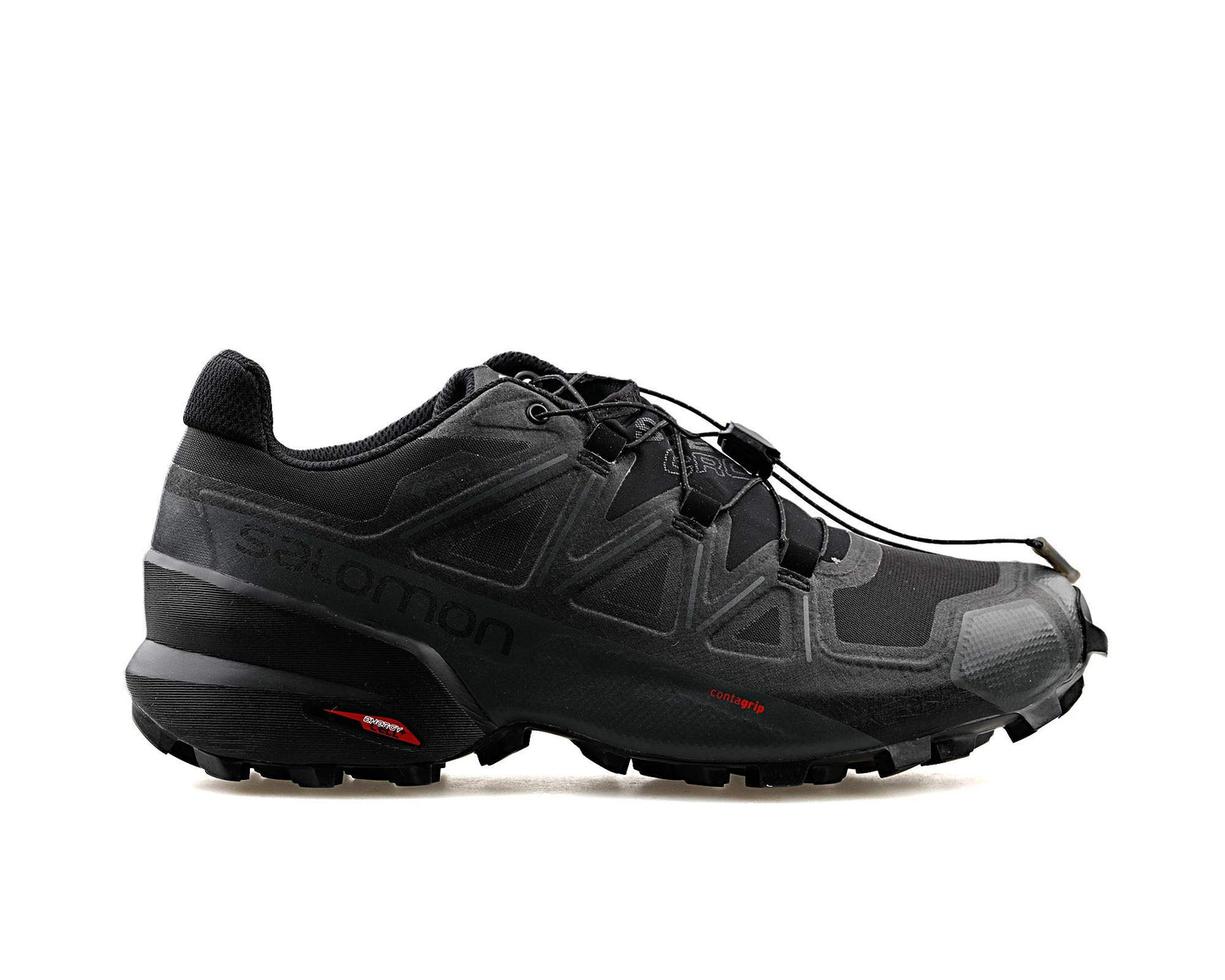 Salomon SPEEDCROSS GORE-TEX Zapatillas de Trail Running para Hombre, Black / Black / Phantom, 44 EU