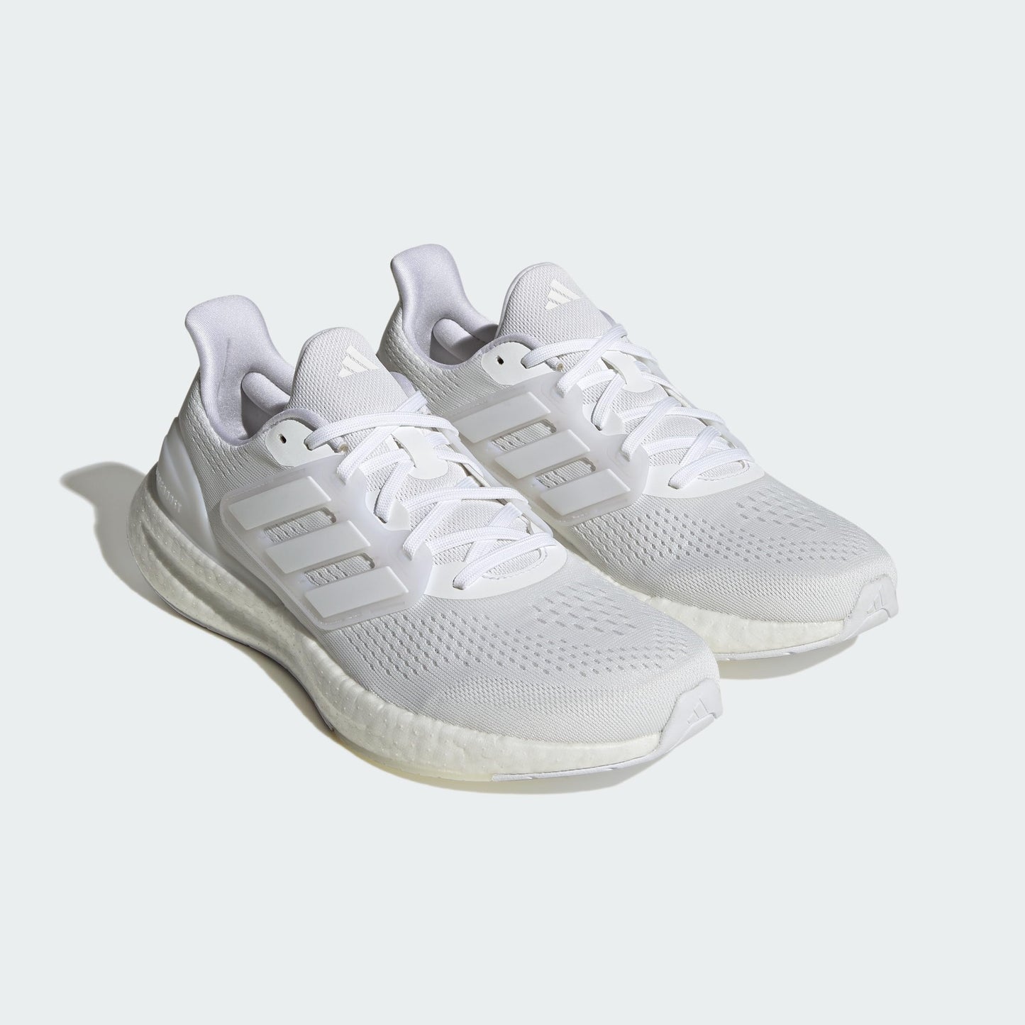 adidas Pureboost 23 Shoes, Low Hombre, FTWR White/FTWR White/Core Black, 36 EU