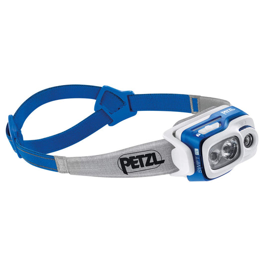 PETZL Linterna SWIFT RL - Unisex, Azul, Talla Única