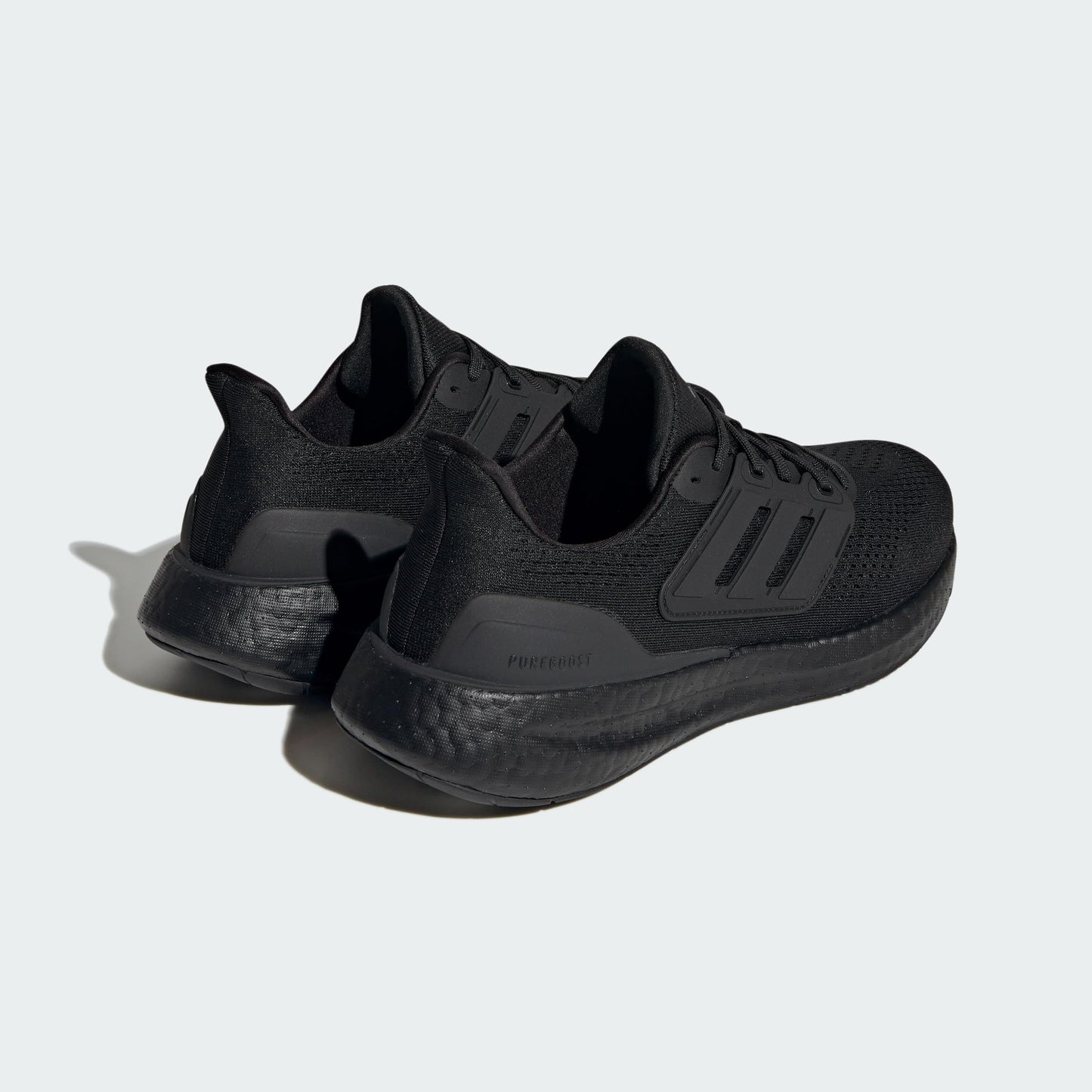 adidas Pureboost 23 Shoes, Low Hombre, Core Black/Core Black/Carbon, 42 EU