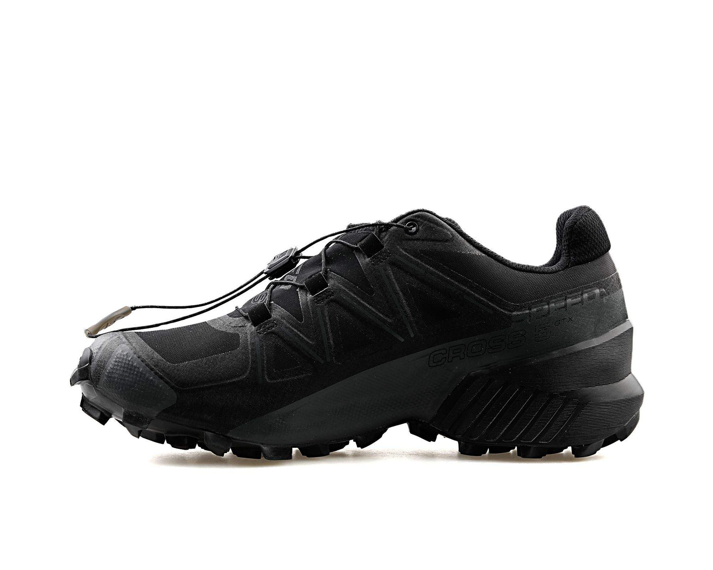 Salomon SPEEDCROSS GORE-TEX Zapatillas de Trail Running para Hombre, Black / Black / Phantom, 44 EU