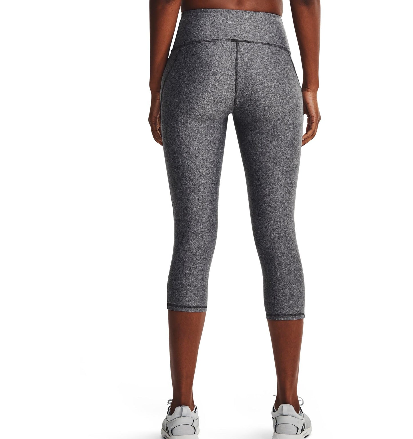 Under Armour HeatGear Capri de cintura alta con bolsillos para mujer