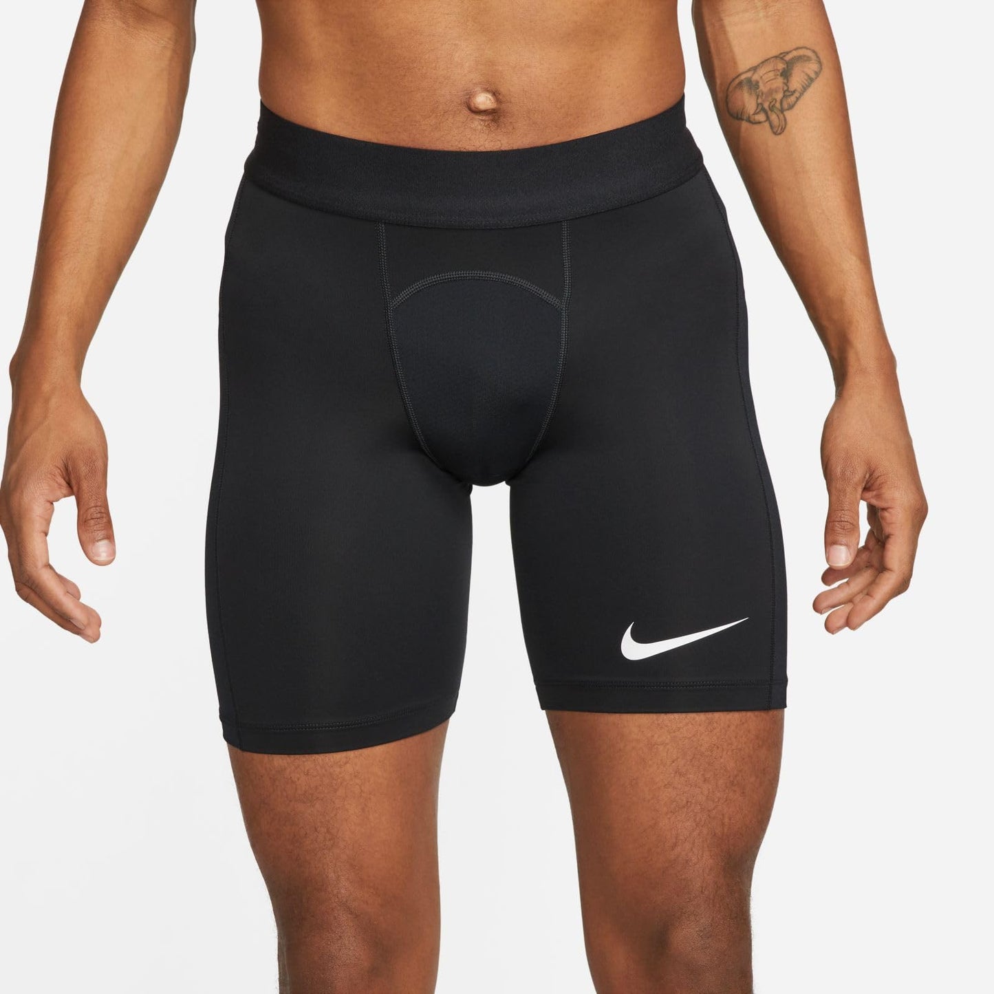 NIKE DH8128-010 M NK DF Strike NP Short Shorts Hombre Black/White Tamaño M