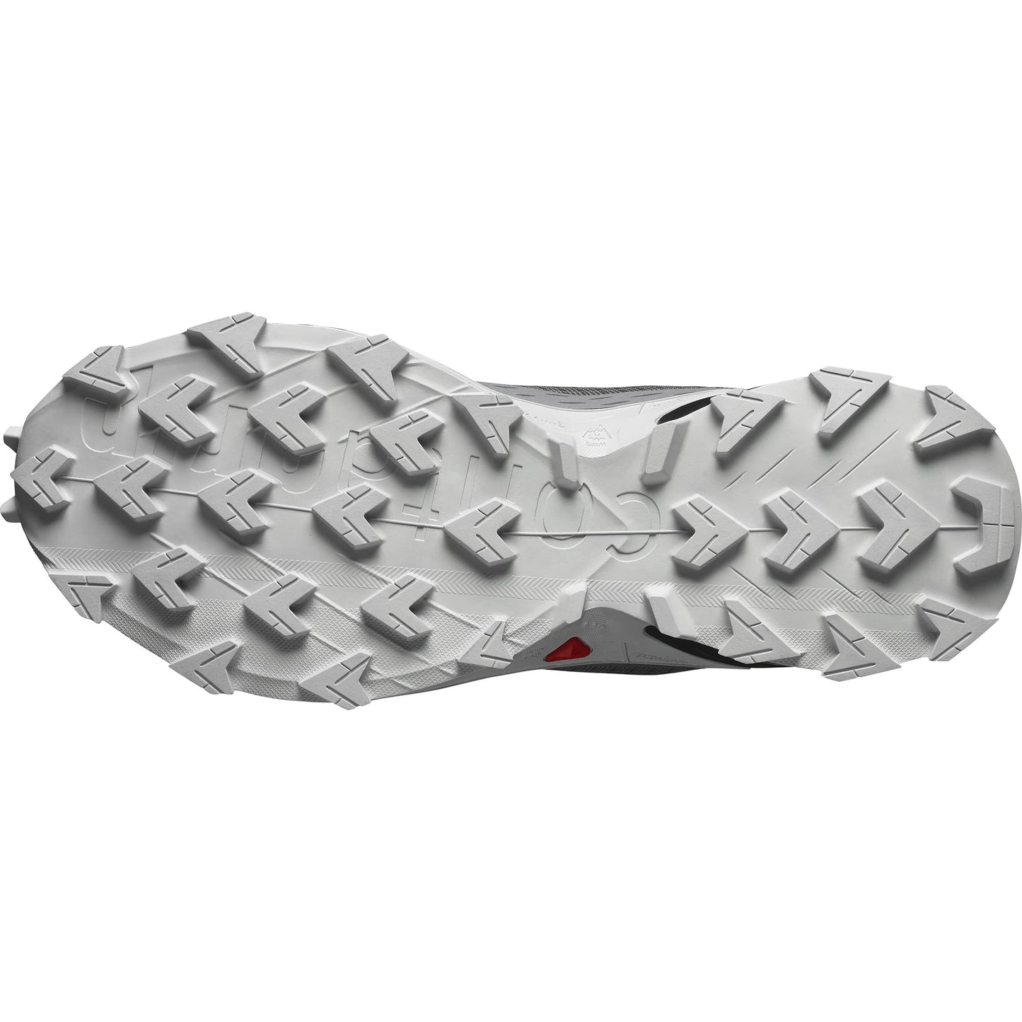 Salomon Alphacross 5 Zapatillas de Trail Running para Hombre, Agarre potente, Comodidad duradera, Rendimiento versátil, Pewter, 43 1/3