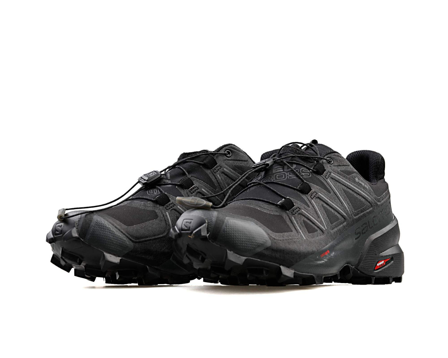 Salomon SPEEDCROSS GORE-TEX Zapatillas de Trail Running para Hombre, Black / Black / Phantom, 44 EU