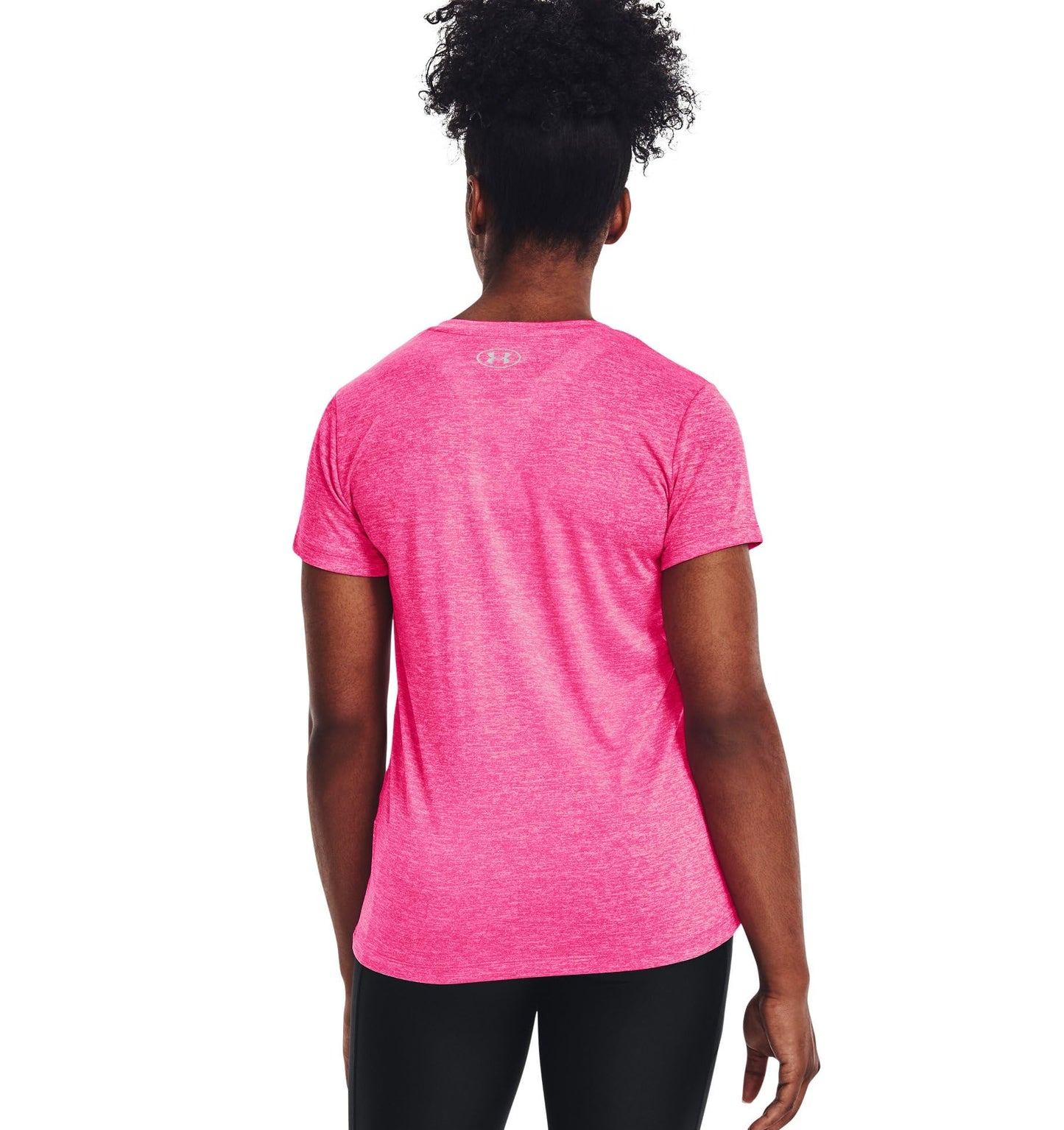 Under Armour Tech Ssv - Twist Camiseta, Rosa, XS Mujer