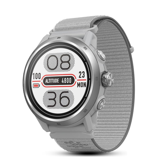 COROS Apex 2 Pro Reloj GPS Outdoor, 1,3" Zafiro Titanio, 30 días de Batería, Doble Frecuencia GPS, Navegación en Muñeca, Mapa Offline, Monitor de Frecuencia Cardiaca y de Sueño, Correr, Ciclismo-Gris