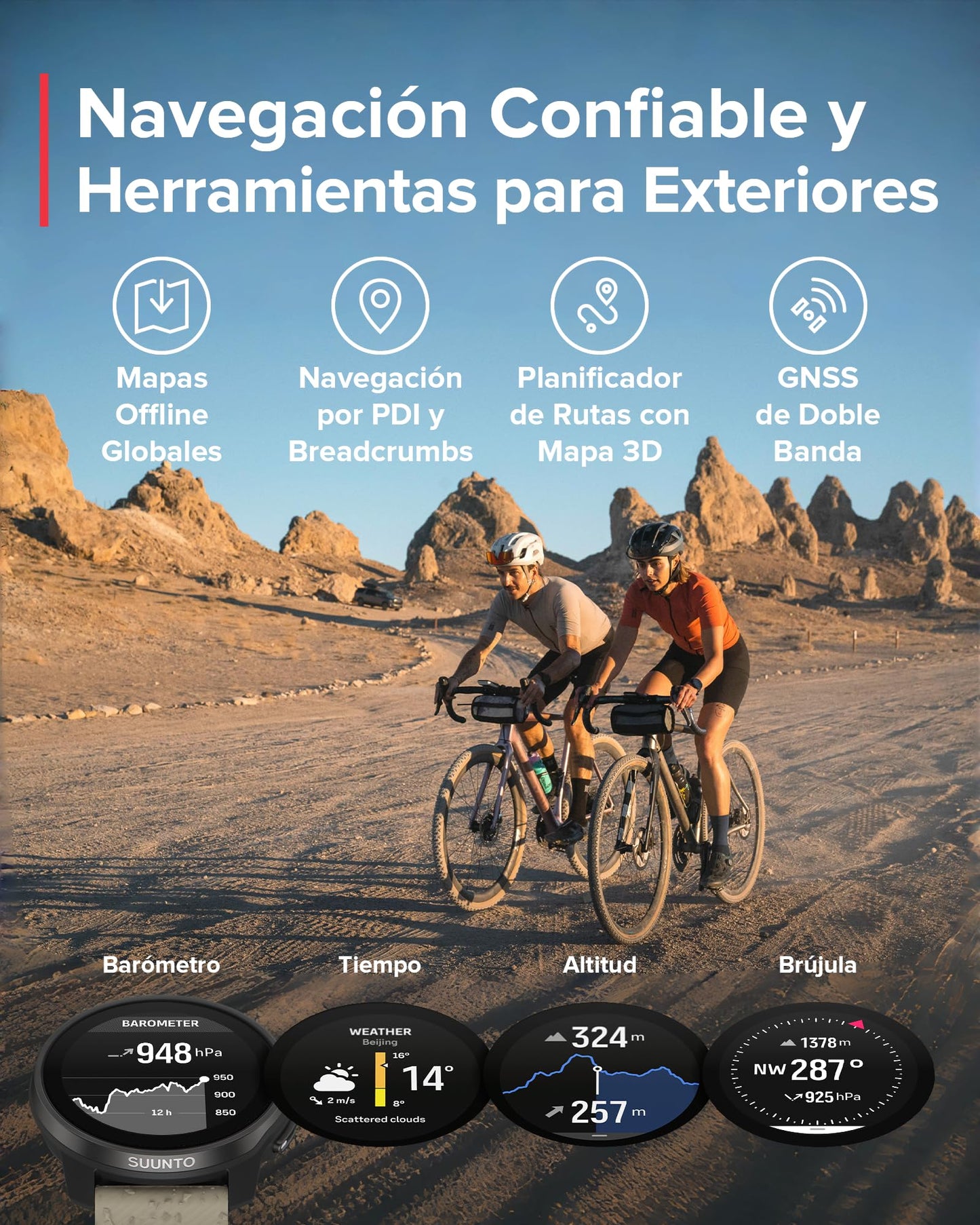 Suunto Race S Reloj Correr con Pantalla Táctil AMOLED, Reloj Deportivo GPS de Doble Frecuencia, Seguimiento de HRV y Sueño, Plan de Entrenamiento Basado en IA, Mapas Offline Gratuitos