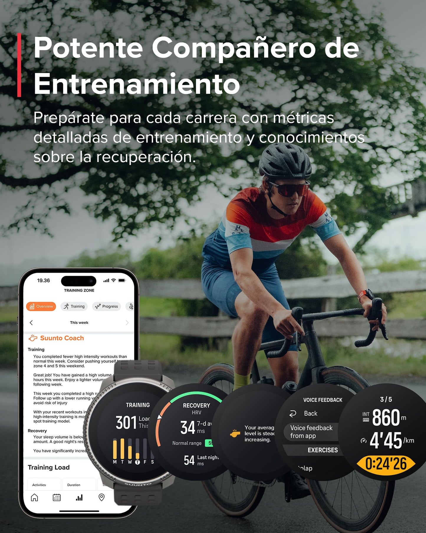 SUUNTO Race Reloj Deportivo - Smartwatch Exteriores, Pantalla AMOLED Brillante De 1,43" Con Cristal De Zafiro, Corona Cómoda y Botones De Control, GPS De Doble Frecuencia, Larga Duración De La Batería