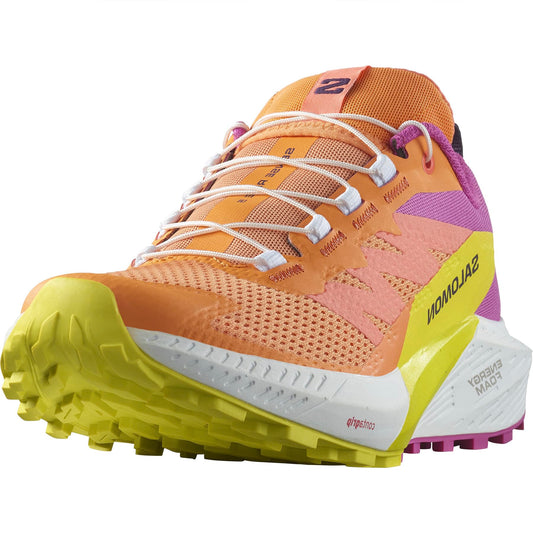 SALOMON Sense Ride, Zapatillas de Trail Running Hombre, Sense Ride 5 Bird Of Paradise/White/Sulphur Spring, 39 1/3 EU