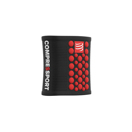 COMPRESSPORT Sweatbands 3d.dots, Soldador Unisex Adulto, Negro, Talla Unica