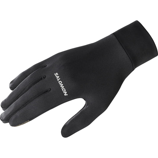 Salomon Cross Warm Guantes Unisexo Trail Running Senderismo MTB,Unisexo, Practicidad, Calidez y transpirabilidad, Diseño general inteligente, Negro, M