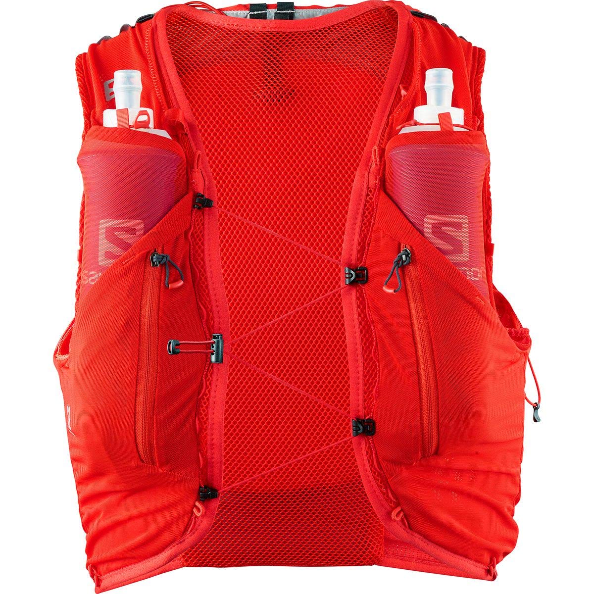 Salomon Advance Skin 12L Hidratación Set, Rojo, XS