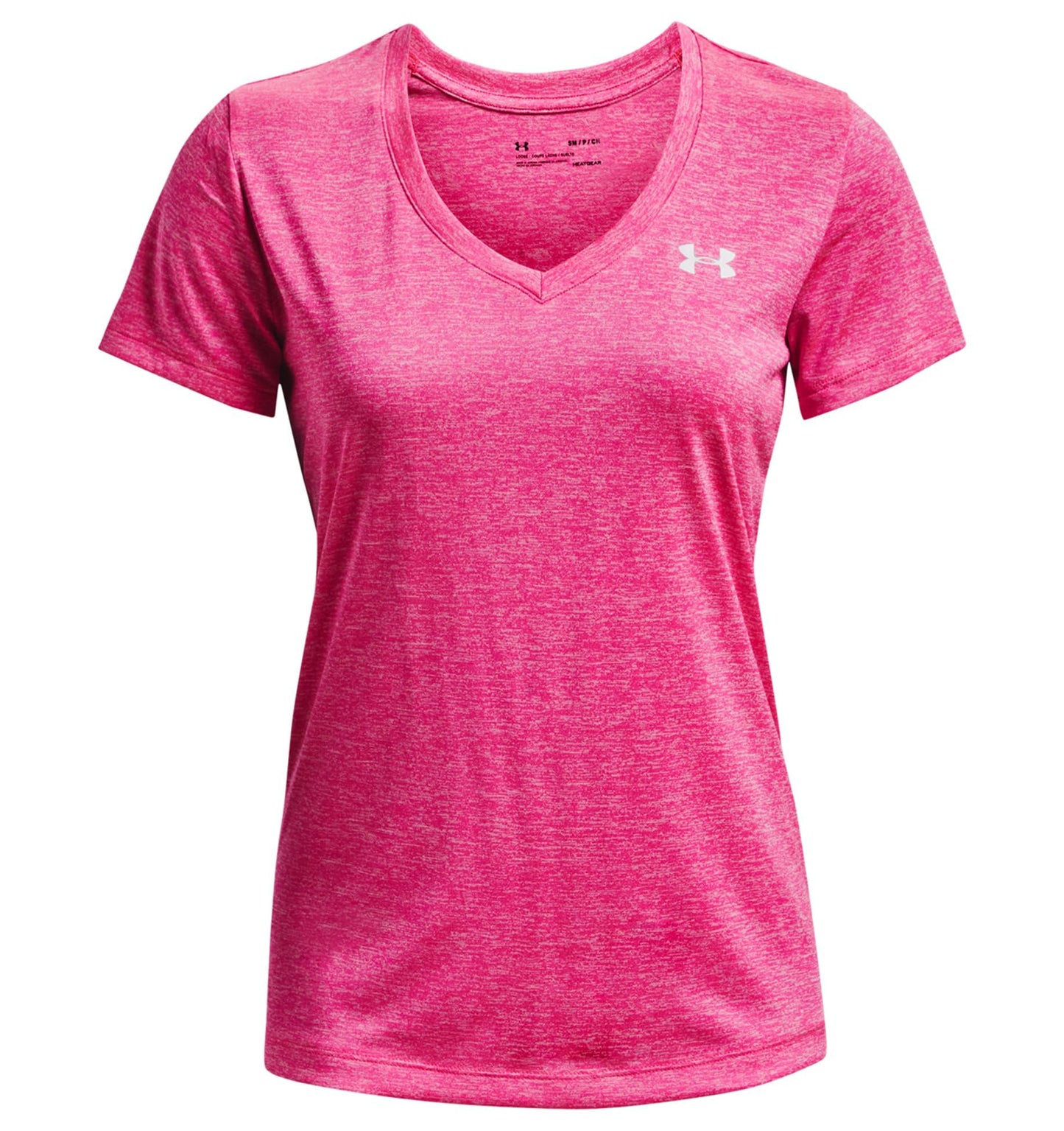 Under Armour Tech Ssv - Twist Camiseta, Rosa, XS Mujer