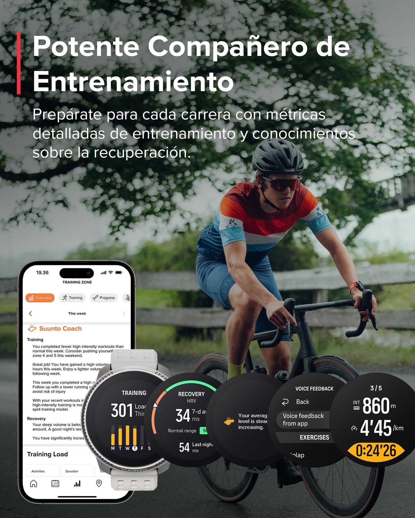 SUUNTO Race Reloj Deportivo - Smartwatch Exteriores, Pantalla AMOLED Brillante De 1,43" Con Cristal De Zafiro, Corona Cómoda y Botones De Control, GPS De Doble Frecuencia, Larga Duración De La Batería