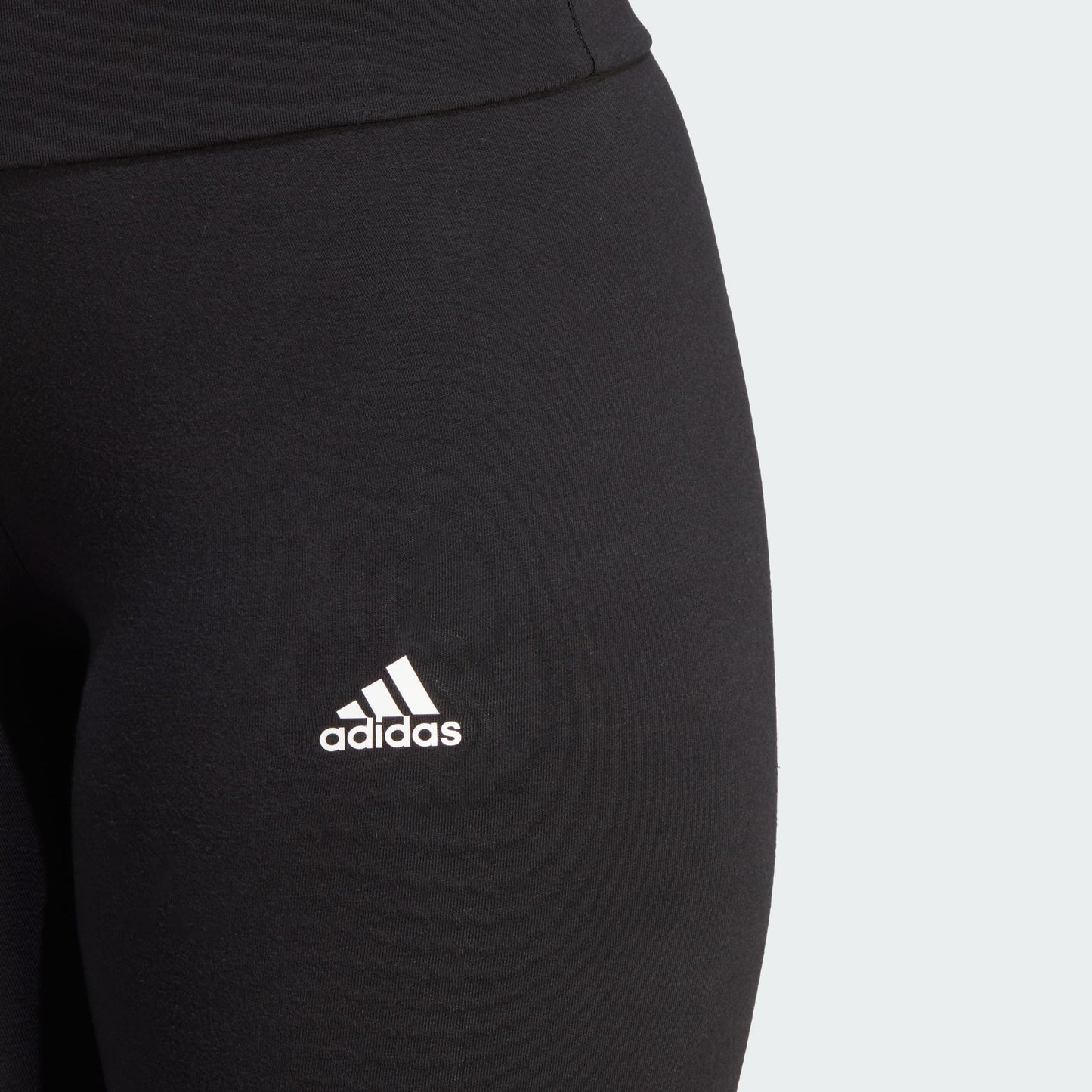 adidas Essentials High-waisted Logo Leggings Mujer, Black/White, XXS Alto