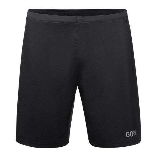 GORE WEAR R5, Pantalón 2in1 de Running Hombre, Negro, M